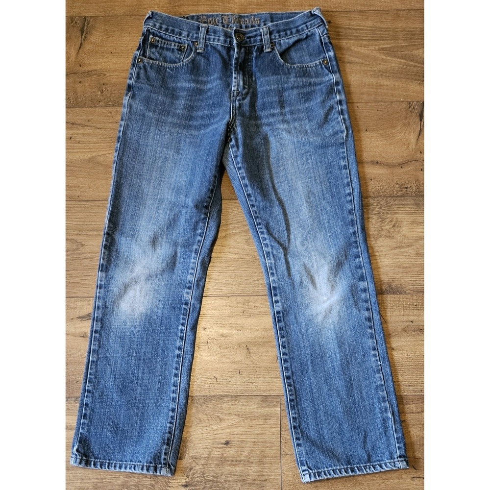 Epic Threads Jeans Size 14 Distressed Blue Denim 27x 26  Unisex